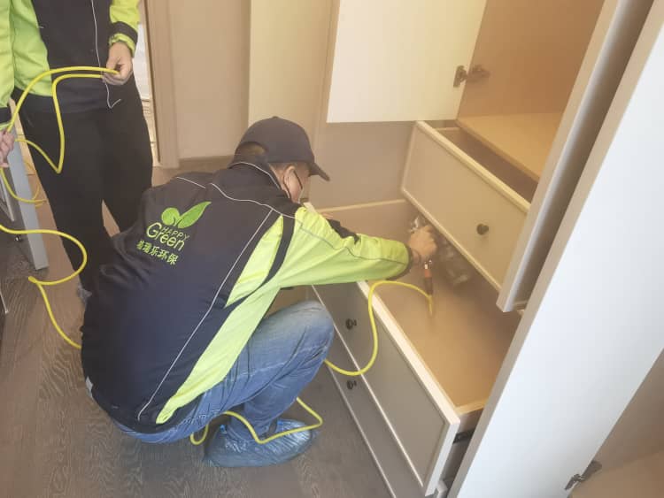 武汉新房除甲醛！空气置换法12小时根治超标